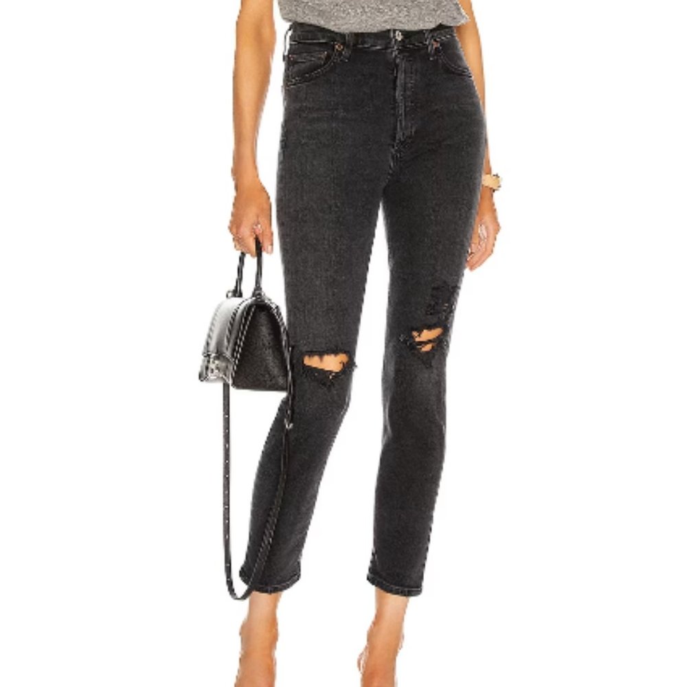 Agolde Nico High Rise Slim in Cassette